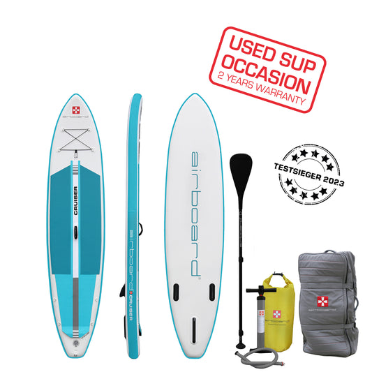 Airboard CRUISER 11'2'' Blue - Occasion, 2 Jahre Garantie